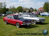 Taunus M Club op Ford meeting Nazareth 2013